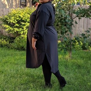 PLUS SIZE Black Tunic/dress
